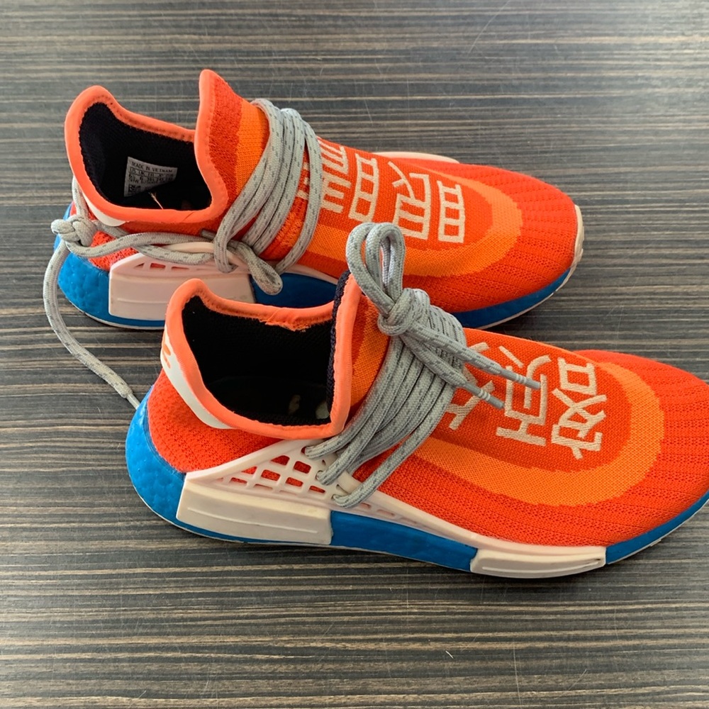 Adidas NMD Pharrell Williams Extra Eye Orange size 6.5